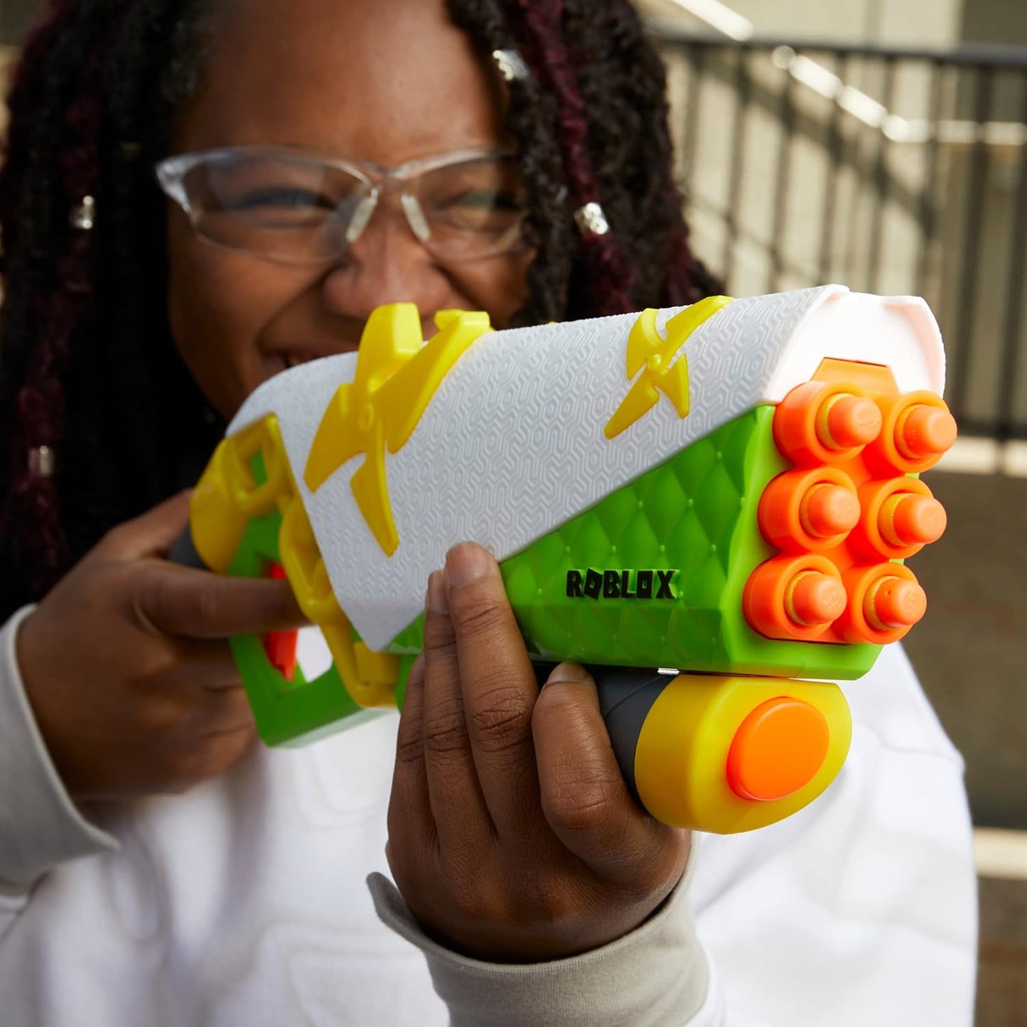 Nerf Roblox Ninja Legend Shadow Sensei Blaster Pump Action Toy Gun 6 Darts