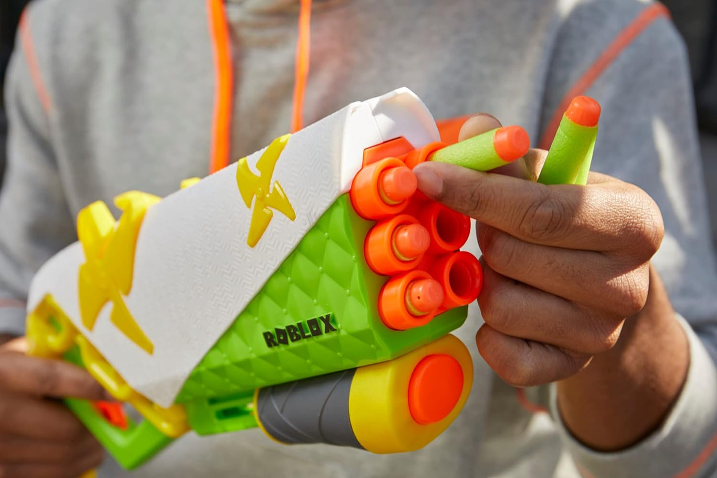 Nerf Roblox Ninja Legend Shadow Sensei Blaster Pump Action Toy Gun 6 Darts