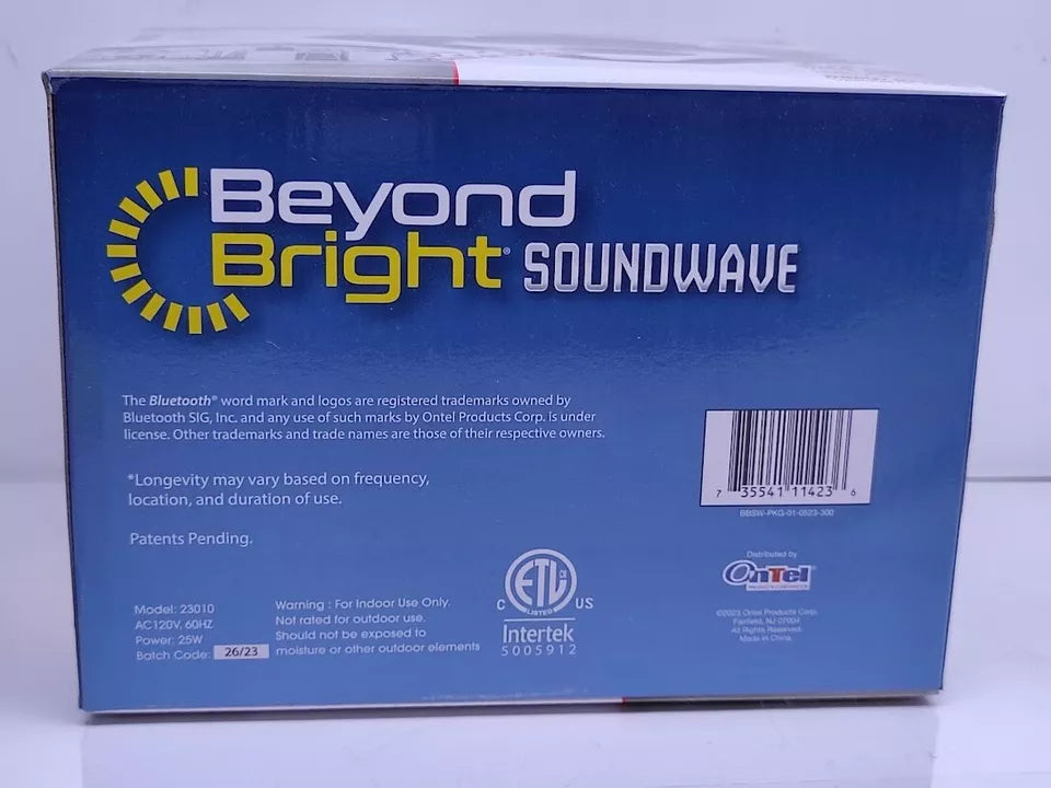 Beyond Bright Ultra Bright Light with Built-In Bluetooth Speaker 3700 Lumens