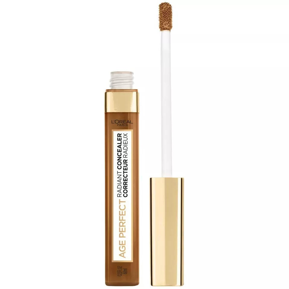 L'Oreal Paris Age Perfect Radiant Concealer Hydrating Glycerin, Espresso 2-Pack