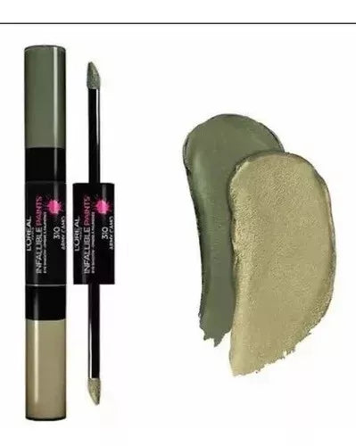 Lot of 2 - L'Oreal Infallible Paints Eye Shadow Duo 310 Army Camo Loreal
