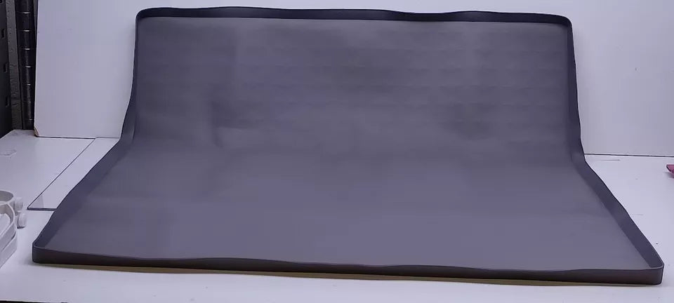 Washer and Dryer Covers 23.6''x 23.6'' Silicone Top Protector Mat Waterproof
