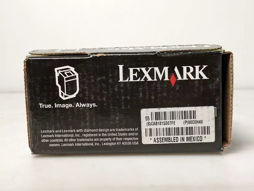 LEXMARK 80C0H40 (800H4) Yellow High Capacity, High Yield Toner Cartridge