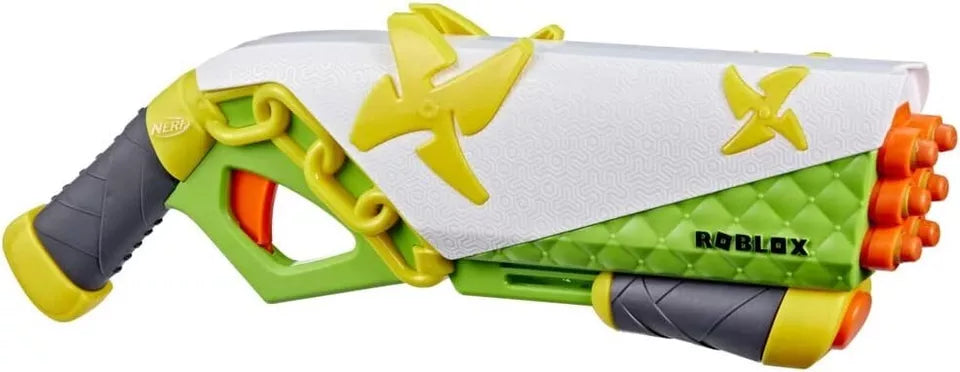 Nerf Roblox Ninja Legend Shadow Sensei Blaster Pump Action Toy Gun 6 Darts
