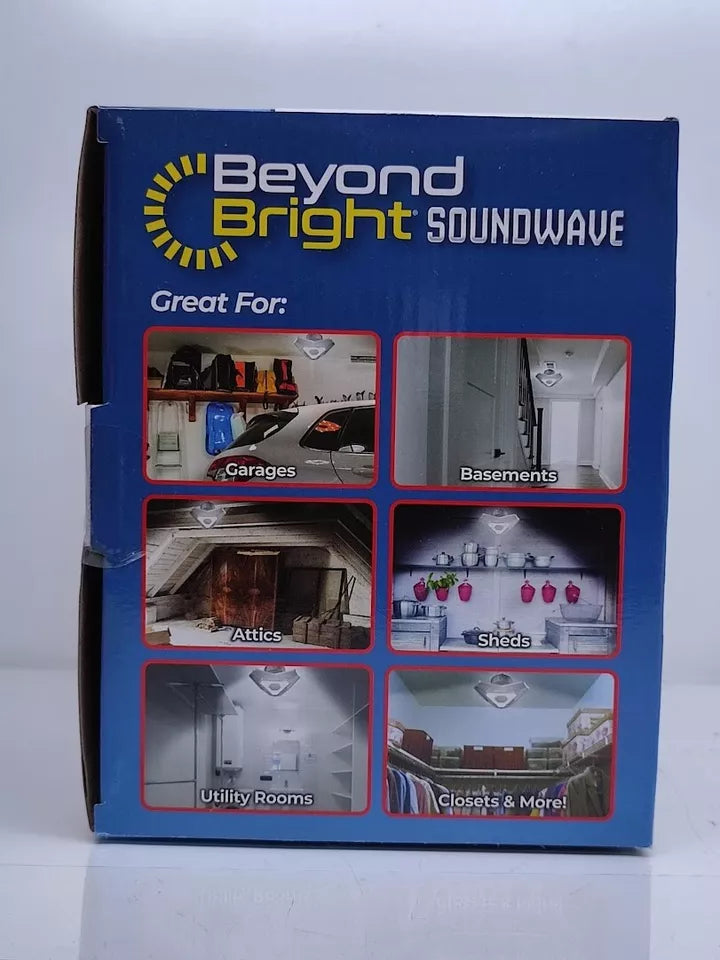 Beyond Bright Ultra Bright Light with Built-In Bluetooth Speaker 3700 Lumens
