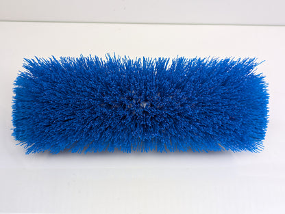 Lot of 6 Ultra Heavy Duty Deck Scrub Cleaning Brush Blue Bristle Head