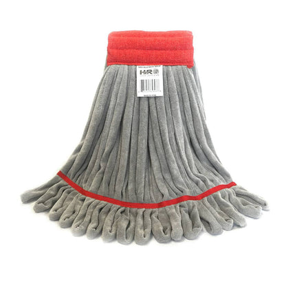 Red Microfiber Replacement Tube Mop Head