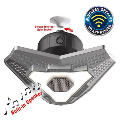 Beyond Bright Ultra Bright Light with Built-In Bluetooth Speaker 3700 Lumens