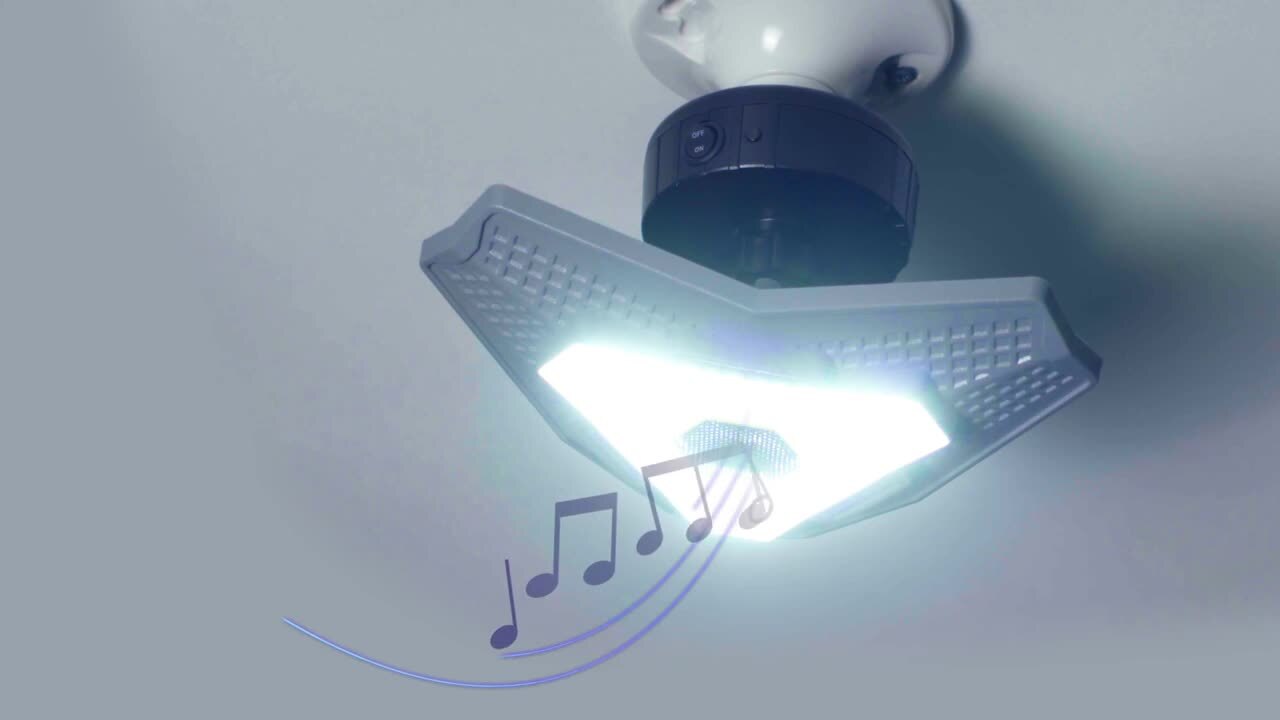 Beyond Bright Ultra Bright Light with Built-In Bluetooth Speaker 3700 Lumens