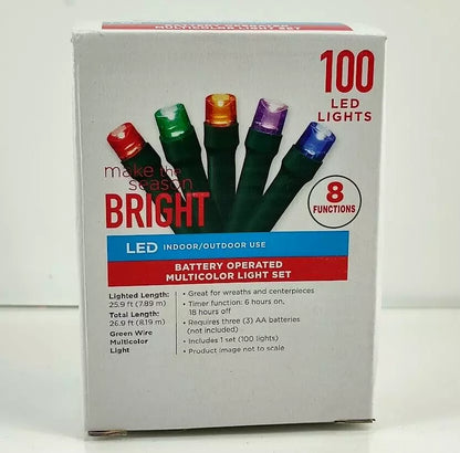 Battery Operated Multicolor Christmas Light