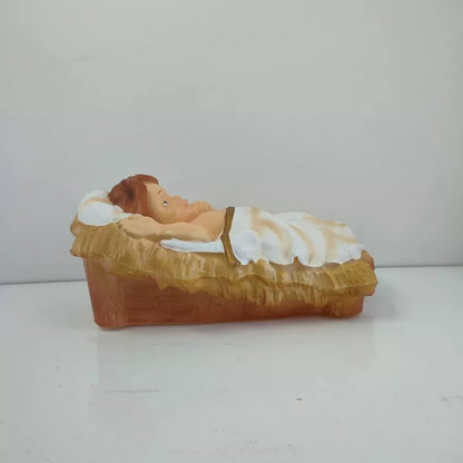 36 Inch Christmas Nativity Scene Figurine Manger Crib Jesus Birth LED