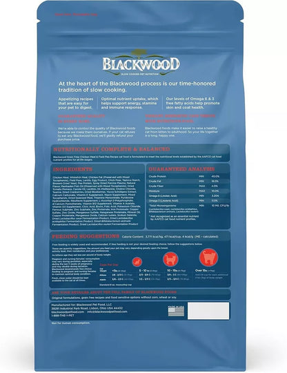 Blackwood Special Diet Cat Food Grain Free Chicken Meal & Pea Recipe 5lbs (Lot of 2)