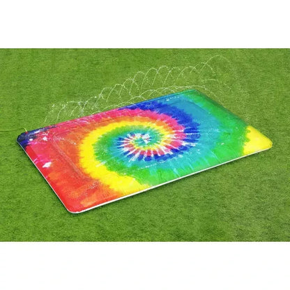 Bestway H2OGO! Tie Dye Blobz Water-Filled Splash Pad, 9’ 10” x 6' 7" Ages 3+