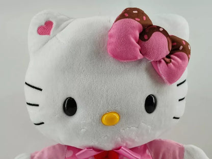 Hello Kitty Valentines Happy Shuffle Animated Plush Side Stepper Pink Heart